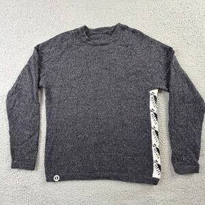 Men's Crewneck Sweater in Charcoal Gray